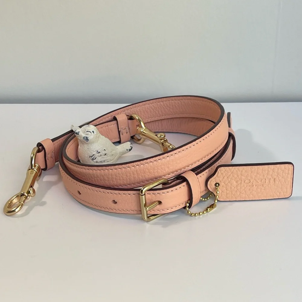 COACH Leather Replacement Strap And Hangtag